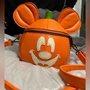 Loungefly Disney Mickey-O-Lantern Crossbody Bag